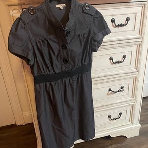 Cute denim look dress with buttons size L